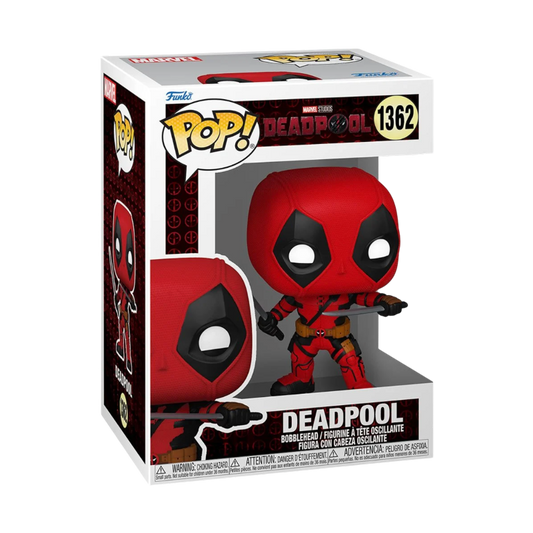 Deadpool & Wolverine Deadpool with Swords Funko Pop! Vinyl Figure #1362