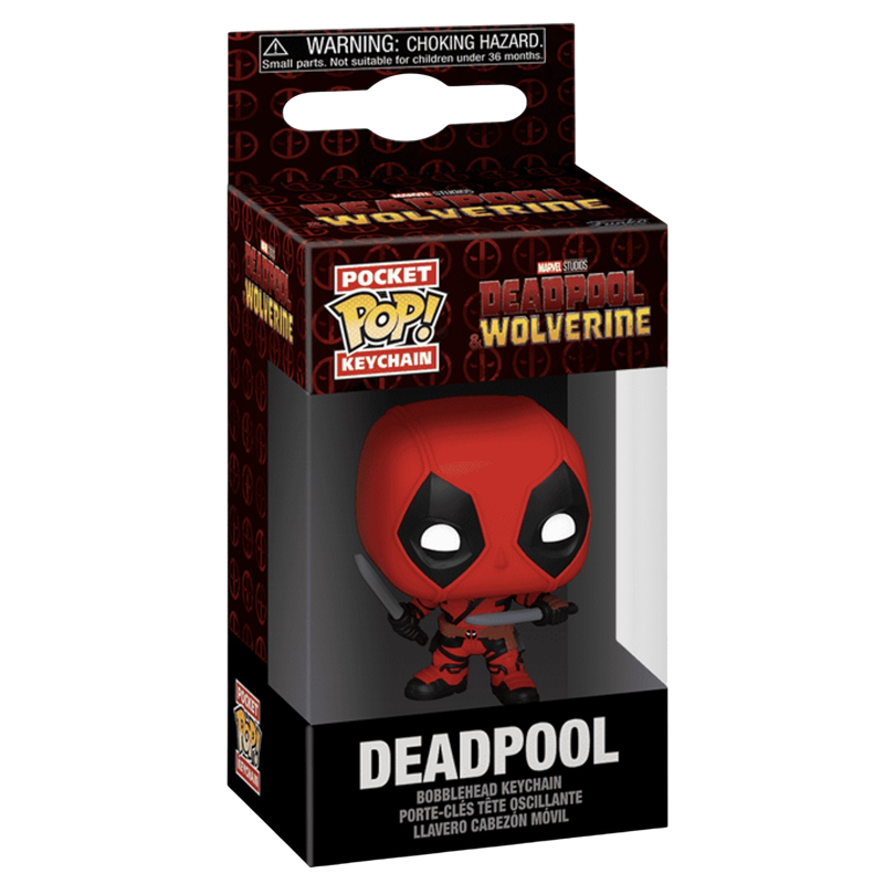 Deadpool & Wolverine Deadpool with Swords Funko Pocket Pop! Key Chain