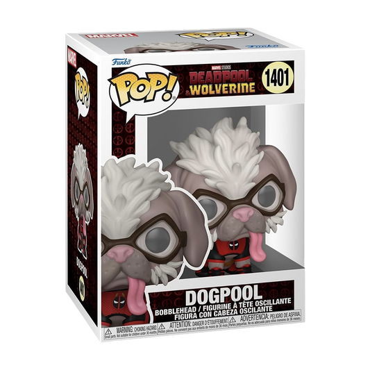 Deadpool & Wolverine Dogpool Funko Pop! Vinyl Figure #1401