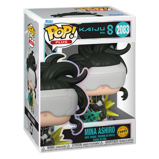 Kaiju No. 8 – Mina Ashiro Funko Pop! Plus #2083 Bundle (Common + Chase Edition 2-Pack)