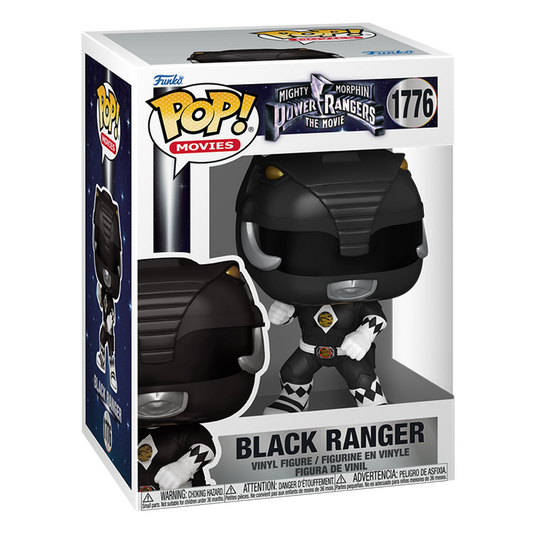 Mighty Morphin Power Rangers: The Movie – Black Ranger Funko Pop! #1776