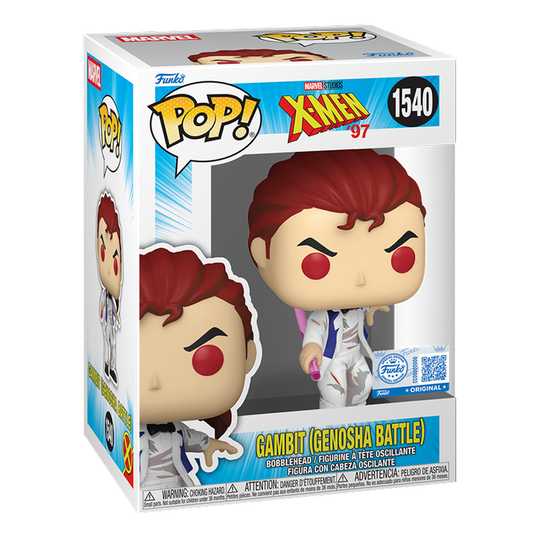 X-Men '97 Gambit (Genosha Battle) Funko Pop! Vinyl Figure #1540 – Entertainment Earth Exclusive