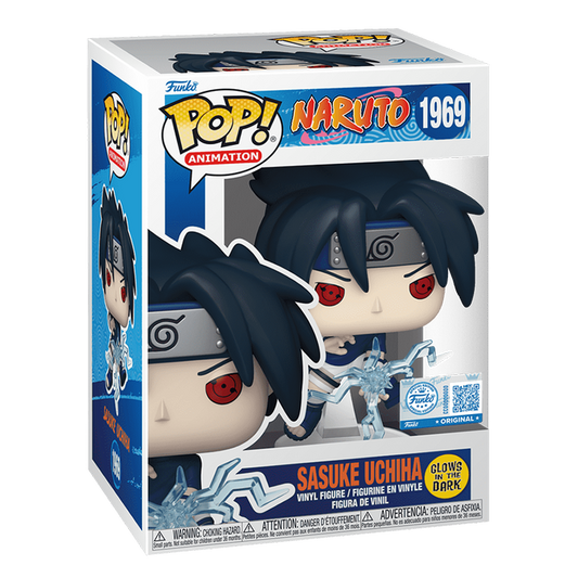 Naruto – Sasuke Uchiha (Chidori) Glow-in-the-Dark Funko Pop! #1969 (Entertainment Earth Exclusive)