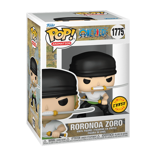 Roronoa Zoro CHASE Funko Pop #1775 w/ FREE Premium Protector | One Piece 2024