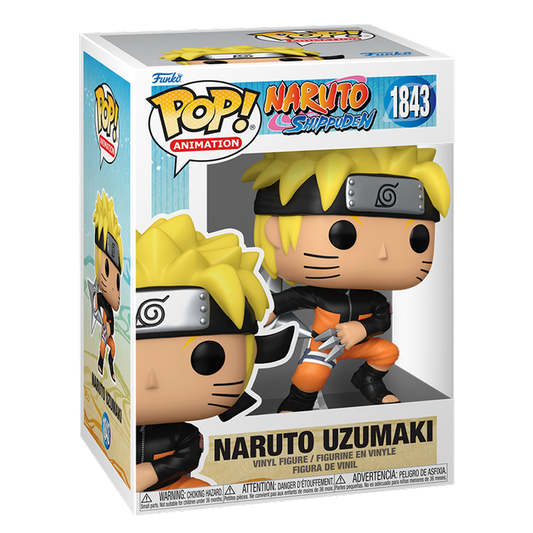 Funko Pop! Naruto Uzumaki with Kunai & Shuriken #1843 – Naruto Shippuden Vinyl Figure