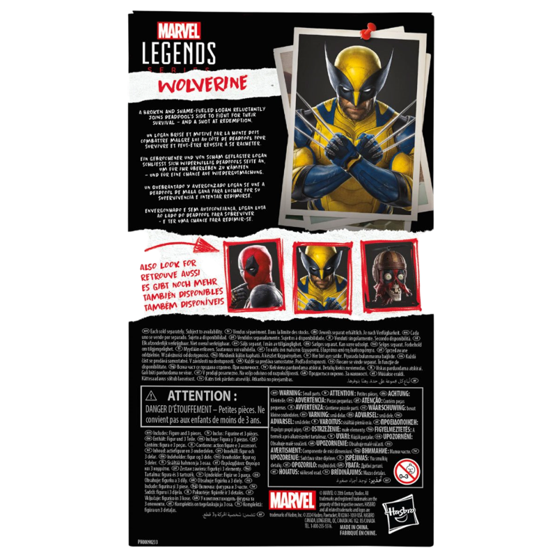Deadpool & Wolverine Marvel Legends Wolverine 6-Inch Action Figure