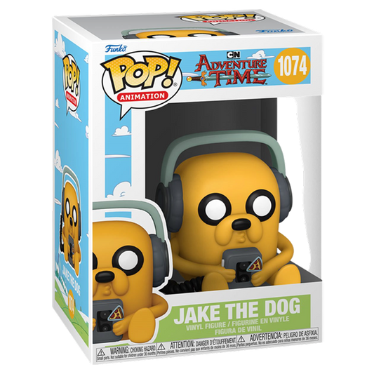 Adventure Time Jake with Player Funko Pop! Vinyl Figure #1074