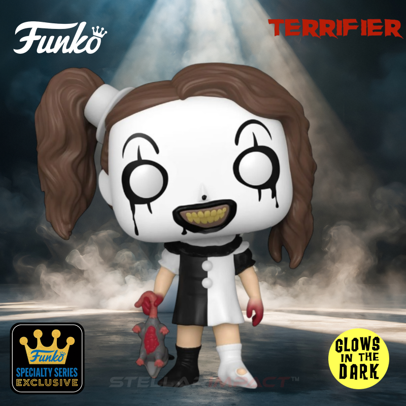 Terrifier – Little Pale Girl Glow-in-the-Dark Funko Pop! #1749 (Specialty Series Exclusive)