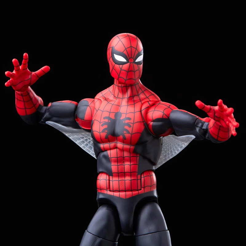 Spider-Man 60th Anniversary Marvel Legends Action Figure – Amazing Fantasy Edition (6-Inch)