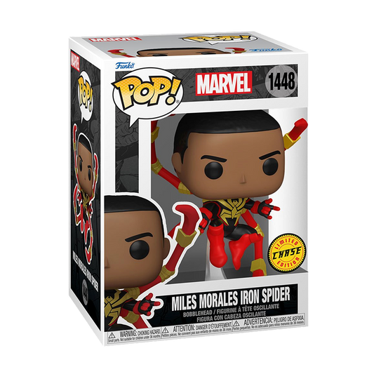 Spider-Man Comic Miles Morales Iron Spider Funko Pop! Vinyl Figure #1448