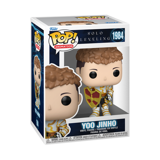 Yoo Jinho Funko Pop! #1984 – Solo Leveling Vinyl Figure | Official Anime Collectible
