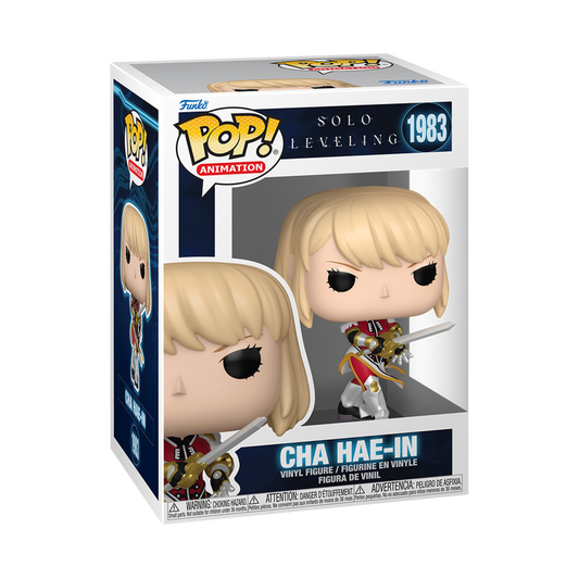 Cha Hae-In Funko Pop! #1983 – Solo Leveling S-Rank Hunter Vinyl Figure | Official Anime Collectible