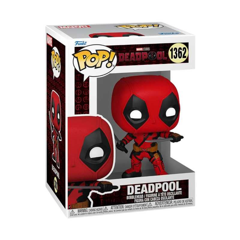 Deadpool & Wolverine Deadpool with Swords Funko Pop! Vinyl Figure #1362