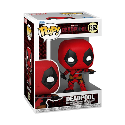 Deadpool & Wolverine Deadpool with Swords Funko Pop! Vinyl Figure #1362
