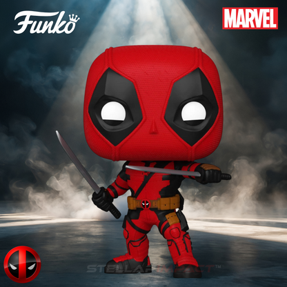 Deadpool & Wolverine Deadpool with Swords Funko Pop! Vinyl Figure #1362