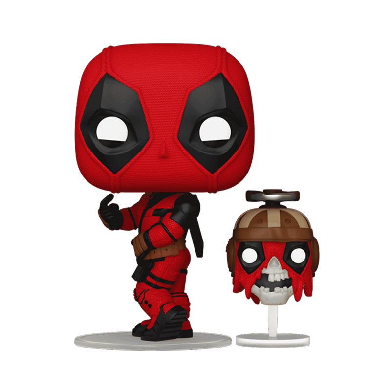 Deadpool with Headpool Funko Pop! #1400 – Marvel Vinyl Figure with Buddy