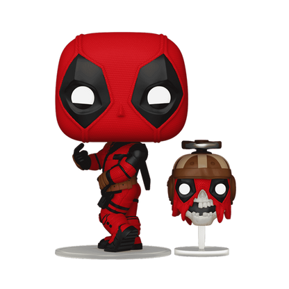 Deadpool with Headpool Funko Pop! #1400 – Marvel Vinyl Figure with Buddy