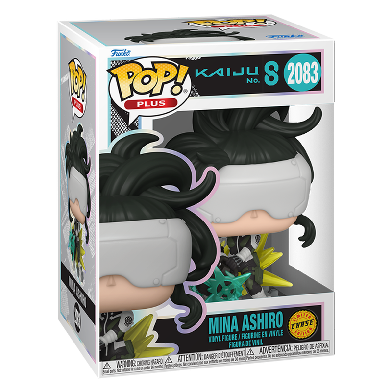 Kaiju No. 8 – Mina Ashiro Funko Pop! Plus #2083 Bundle (Common + Chase Edition 2-Pack)