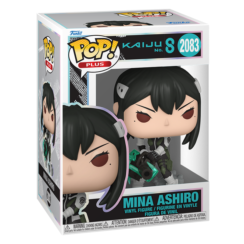 Kaiju No. 8 – Mina Ashiro Funko Pop! Plus #2083 Bundle (Common + Chase Edition 2-Pack)