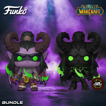 World of Warcraft Illidan Funko Pop! Bundle – Common & Chase #1101