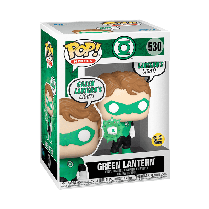 DC Comics Green Lantern Glow-in-the-Dark Funko Pop! #530