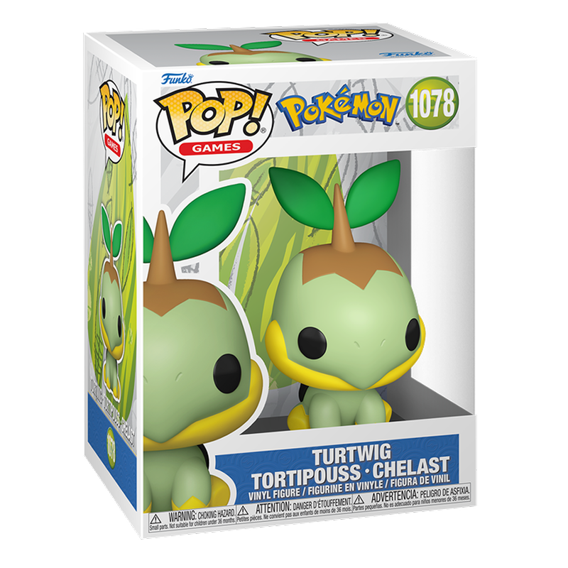Pokémon – Turtwig Funko Pop! #1078 Vinyl Figure