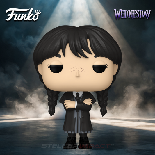 Wednesday Addams Funko Pop!  #1815 (Black Coat)