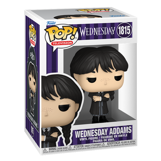 Wednesday Addams Funko Pop!  #1815 (Black Coat)