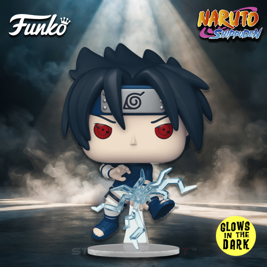 Naruto – Sasuke Uchiha (Chidori) Glow-in-the-Dark Funko Pop! #1969 (Entertainment Earth Exclusive)