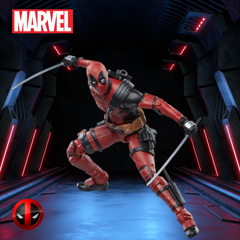 Deadpool Legacy Collection Marvel Legends Deadpool 6-Inch Action Figur ...