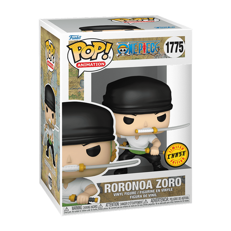 Roronoa Zoro CHASE Funko Pop #1775 w/ FREE Premium Protector | One Piece 2024