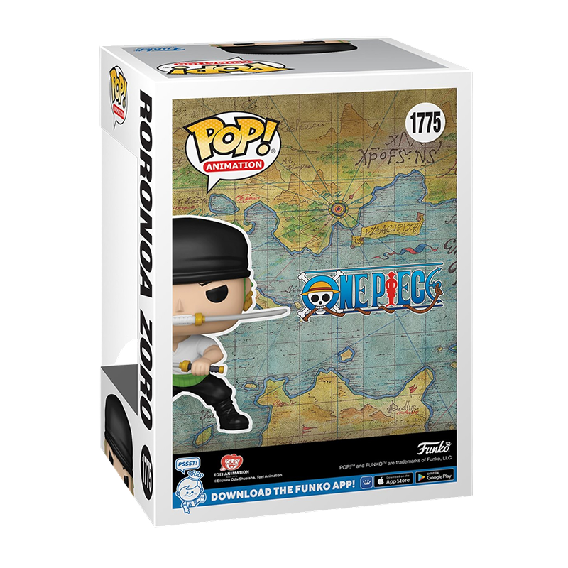Roronoa Zoro CHASE Funko Pop #1775 w/ FREE Premium Protector | One Piece 2024