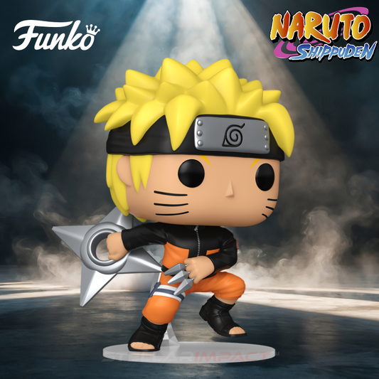 Funko Pop! Naruto Uzumaki with Kunai & Shuriken #1843 – Naruto Shippuden Vinyl Figure