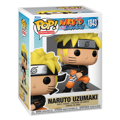 Funko Pop! Naruto Uzumaki with Kunai & Shuriken #1843 – Naruto Shippuden Vinyl Figure