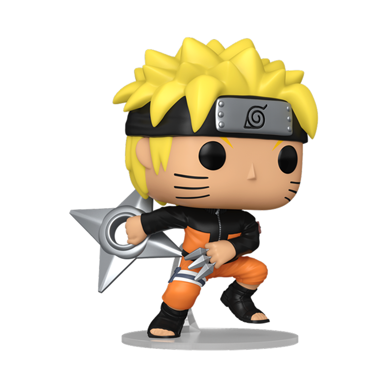 Funko Pop! Naruto Uzumaki with Kunai & Shuriken #1843 – Naruto Shippuden Vinyl Figure