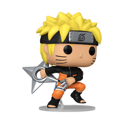 Funko Pop! Naruto Uzumaki with Kunai & Shuriken #1843 – Naruto Shippuden Vinyl Figure