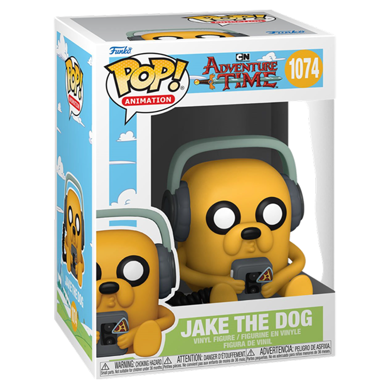 Adventure Time Jake with Player Funko Pop! Vinyl Figure #1074