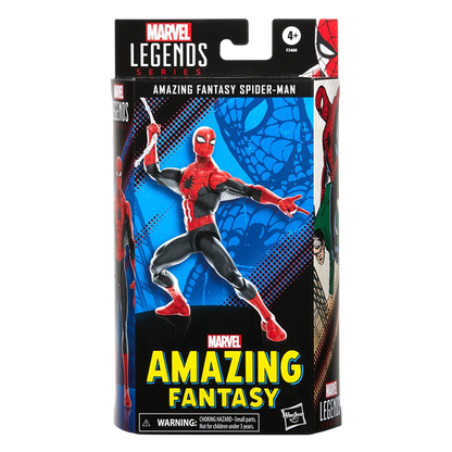 Spider-Man 60th Anniversary Marvel Legends Action Figure – Amazing Fantasy Edition (6-Inch)