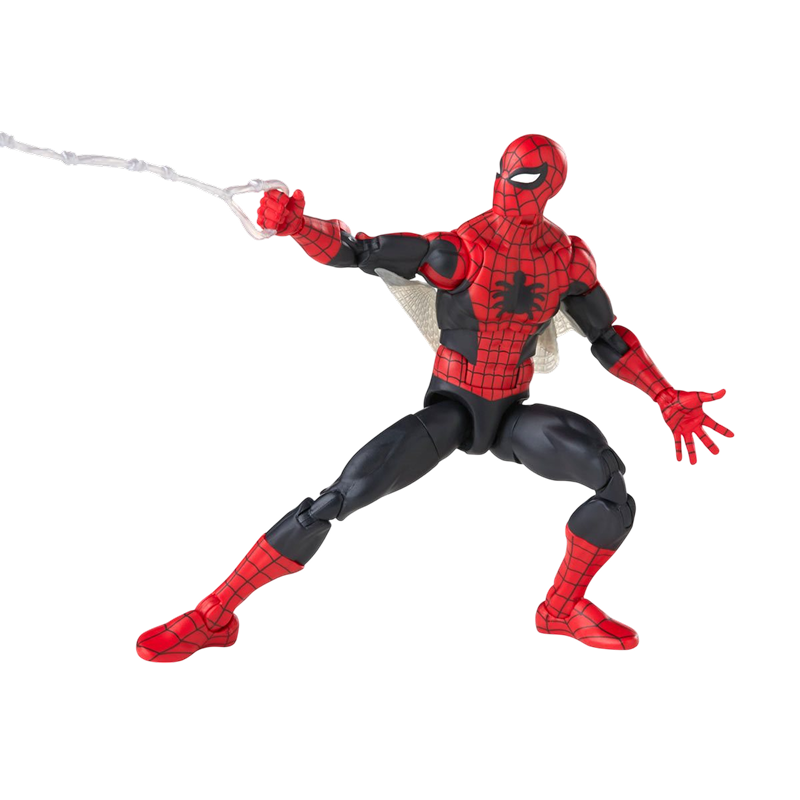 Spider-Man 60th Anniversary Marvel Legends Action Figure – Amazing Fantasy Edition (6-Inch)