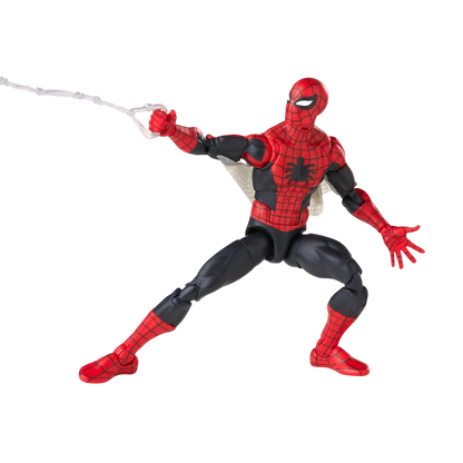 Spider-Man 60th Anniversary Marvel Legends Action Figure – Amazing Fantasy Edition (6-Inch)