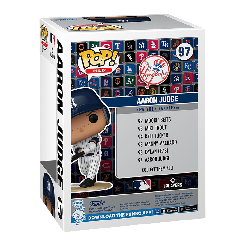 Aaron Judge Funko Pop! #97 – MLB Yankees Vinyl Figure ⚾
