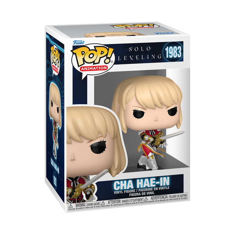 Cha Hae-In Funko Pop! #1983 – Solo Leveling S-Rank Hunter Vinyl Figure | Official Anime Collectible