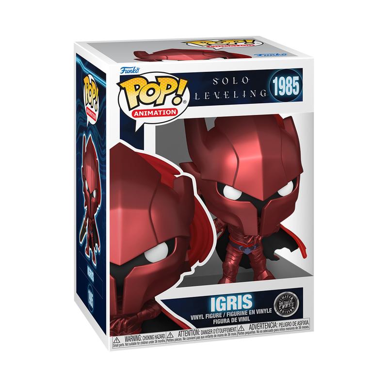 Solo Leveling Funko Pop Bundle – Igris Common & Chase Variant (2-Pack Set #1985)