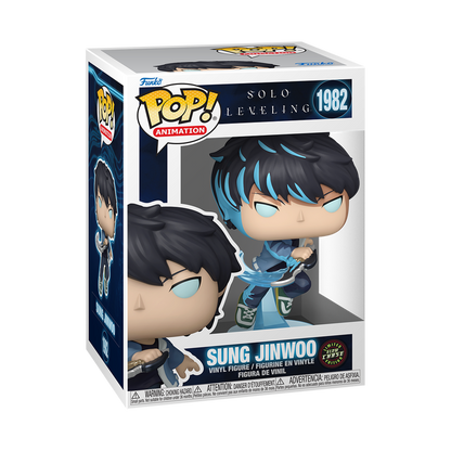 Solo Leveling Funko Pop Bundle – Sung Jinwoo Common & Chase Variant (2-Pack Set #1986)