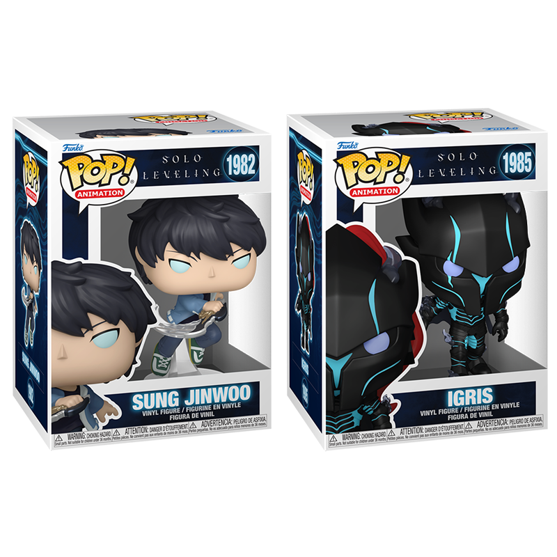 Solo Leveling Funko Pop! Bundle – Sung Jinwoo #1982 & Igris #1985 (Common)