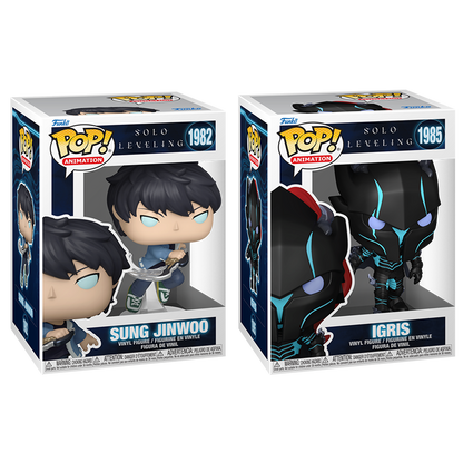 Solo Leveling Funko Pop! Bundle – Sung Jinwoo #1982 & Igris #1985 (Common)